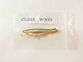 Amazon.co.jp: クリアウッド CLEAE WOOD ホイル貼りミノー